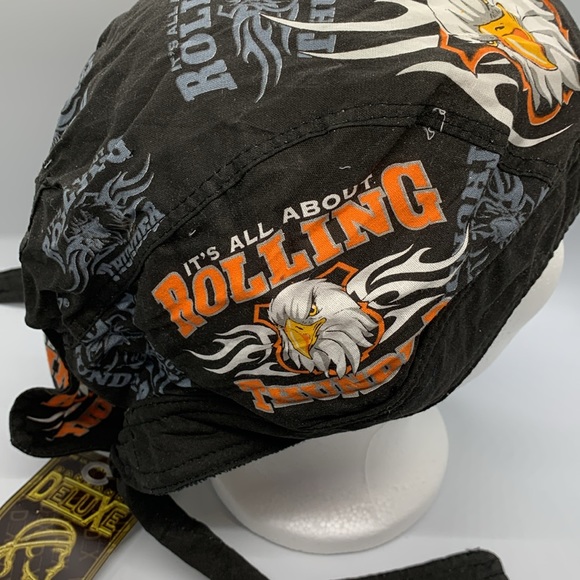 Danbanna “Its all about Rolling Thunder" Skull Cap by CSi - Picture 4 of 10